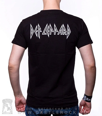 футболка def leppard (флаг)