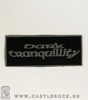 нашивка dark tranquillity (лого серое)