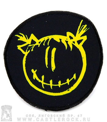 нашивка пилот люська (круглая)