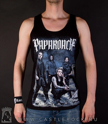 майка papa roach "fear"