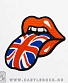 нашивка термо rolling stones (вышивка)