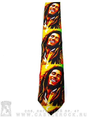 галстук bob marley (желтый)