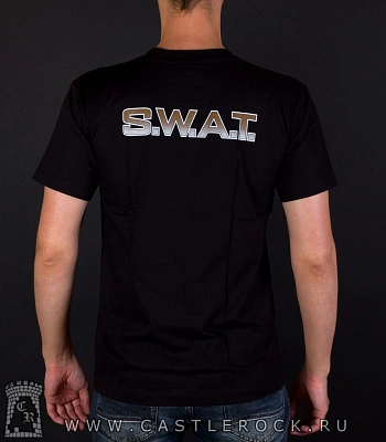 футболка army автомат "swat"