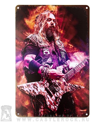 табличка soulfly max cavalera