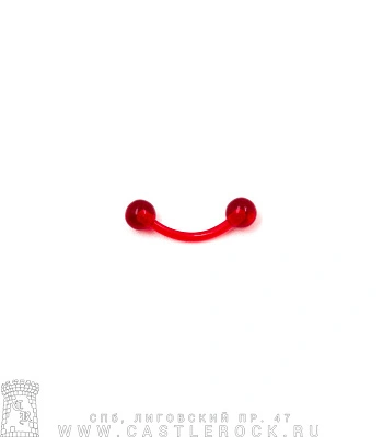 Микробанан Биофлекс с Акриловыми Шариками (красный) 1,2 х 10 х 4/4