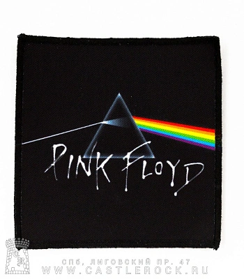 нашивка pink floyd "the dark side of the moon"