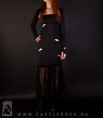 платье 10 летучая мышь