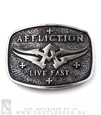 пряжка affliction live fast
