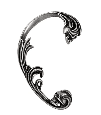 серьга кафф alchemy gothic (алхимия готик) e461 dece's de rocaille