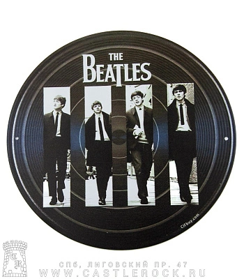 табличка beatles (виниловая пластинка)