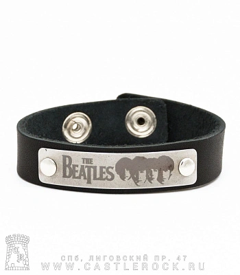 браслет кожаный beatles