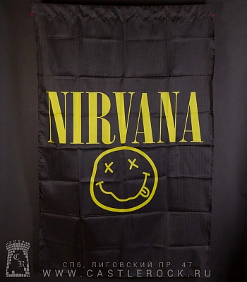 флаг nirvana (лого)