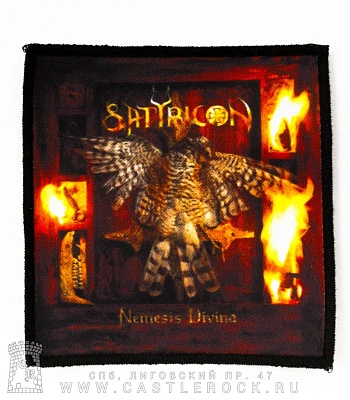 нашивка satyricon "nemesis divina"