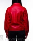 косуха женская к/з оверсайз (красная) а-271