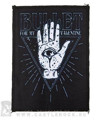 нашивка bullet for my valentine (символ масонства)