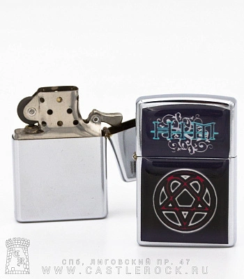 зажигалка цветная him (лого)