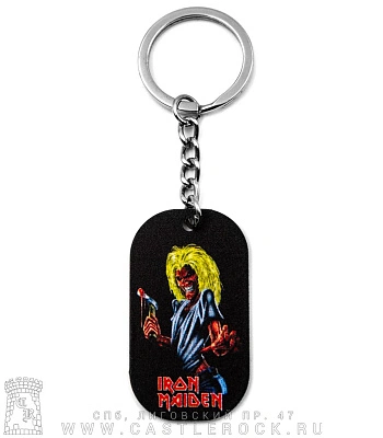 брелок металлический iron maiden "killers"
