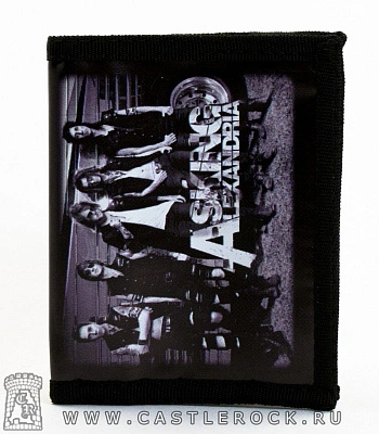 кошелек asking alexandria (группа, к/з)