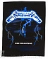 нашивка на спину metallica "ride the lightning"