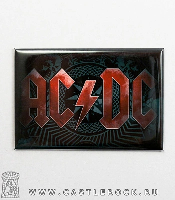 магнит прямоугольный ac/dc "black ice"