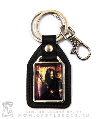 брелок прямоугольный на подкладке burzum varg vikernes