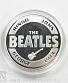 монета сувенирная крупная beatles (металлик)