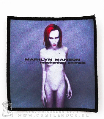 нашивка marilyn manson "mechanical animals"