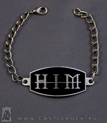 браслет на цепочке him