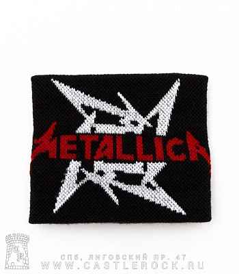 напульсник трикотажный metallica