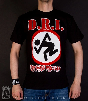 футболка dirty rotten imbeciles (d.r.i.)