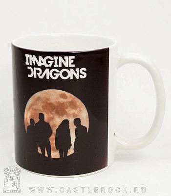 кружка imagine dragons (луна)