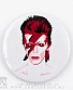 значок david bowie "aladdin sane"