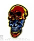 нашивка термо черепа (вышивка)
