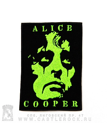нашивка alice cooper (вышивка)