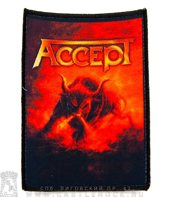 нашивка accept "blind rage"