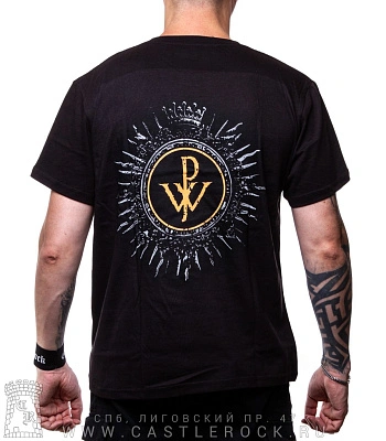 футболка powerwolf (щит)