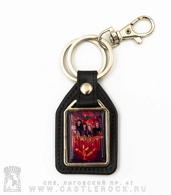 брелок прямоугольный на подкладке ария (группа)