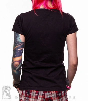 женская футболка queen (герб)