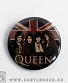 значок queen (группа, флаг великобритании)