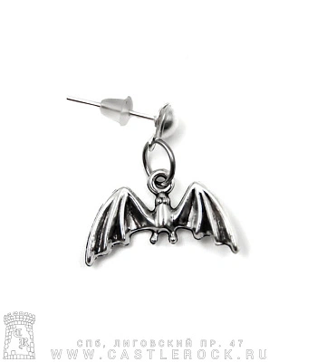 серьга летучая мышь (малая)