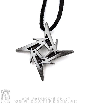 подвеска metallica (лого)