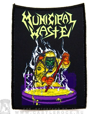 нашивка municipal waste (зомби-ядерщик)