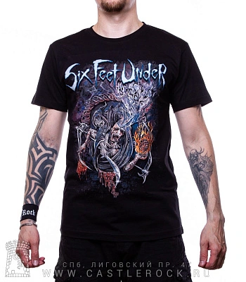 футболка six feet under