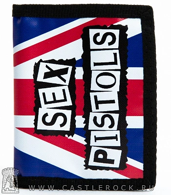 кошелек sex pistols (флаг великобритании, к/з)