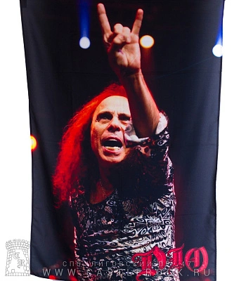 постер тканевый dio ronnie james