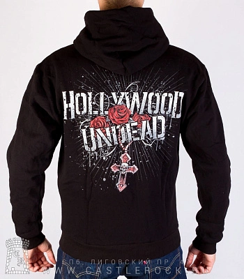 балахон на молнии hollywood undead "day of the dead" (черепа)