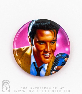 значок elvis presley