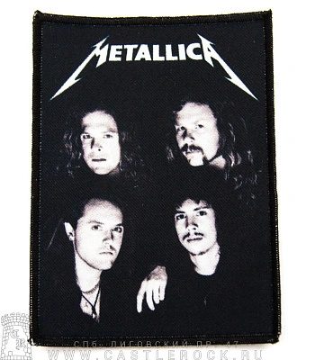 нашивка metallica (группа)