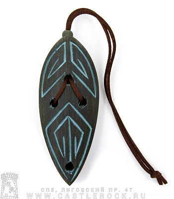 футляр для варгана лист (без крышки) pwfm-002