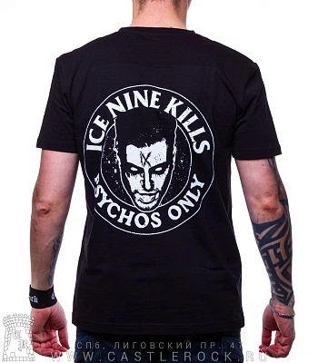 футболка ice nine kills "psychos only"